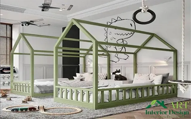 What are the latest children's bedrooms Wooden children's bedroom-2